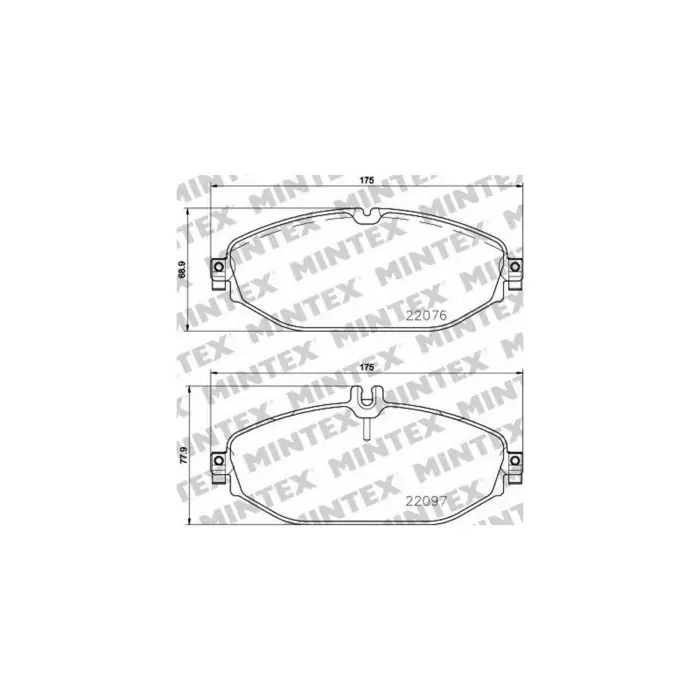 Ordina Subito Pastiglie Freno Peugeot 308 Ii 1.6 Thp 150 2014 03-2019 12 Mintex