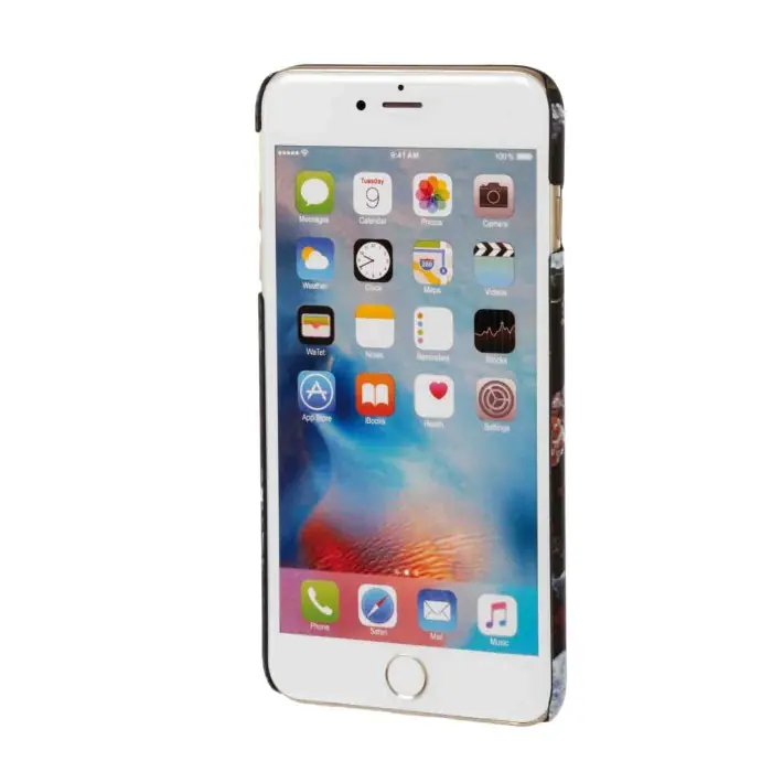 Economico Stylish Cover Gommata Sottile Apple Iphone 6 Plus/6s Plus Flowers Stylish Cover Gommata Custodie E Cover