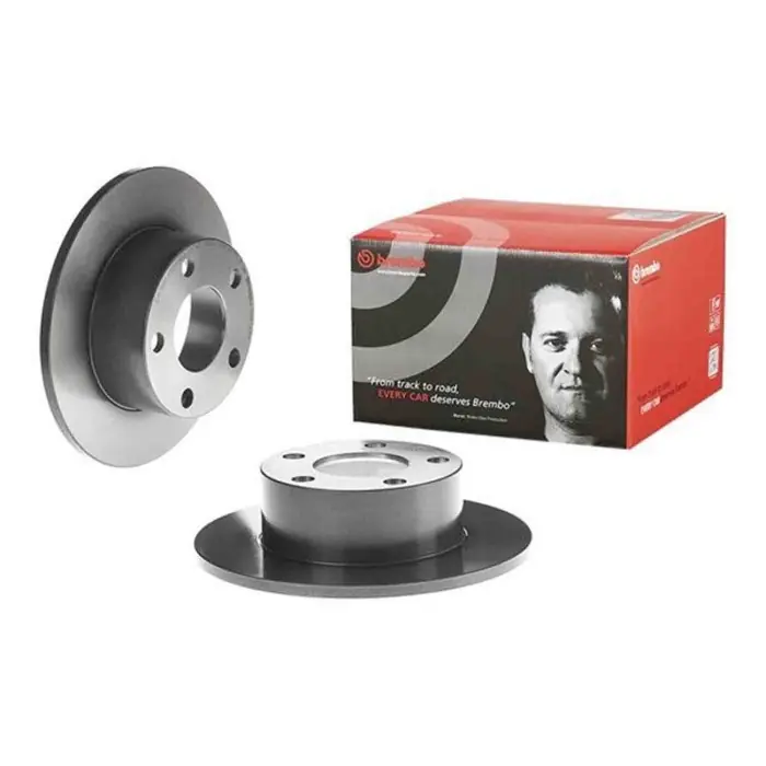 Coppia Dischi Freno 08.5743.11 BREMBO per AUDI VW SKODA Compra Oggi Stesso