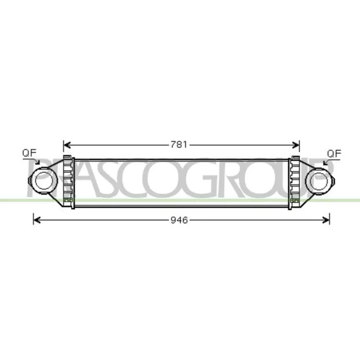 Direttamente Dal Produttore Intercooler Per Mercedes A Class (w169) Dal 2004 Al 2007