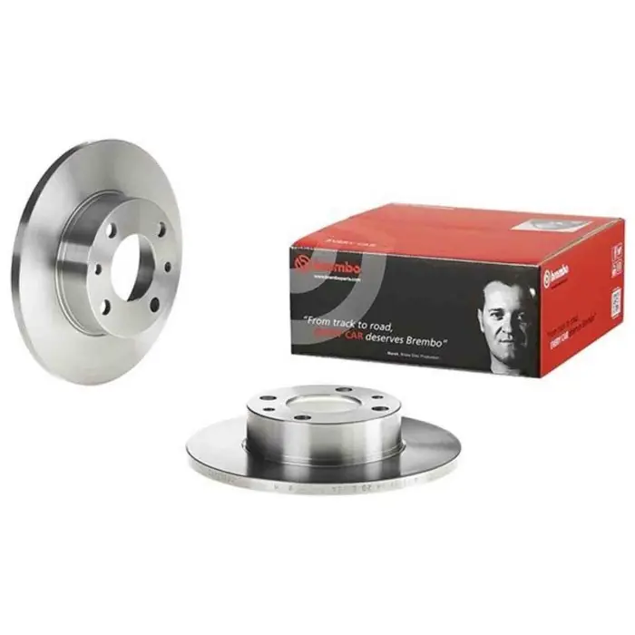 Subito Disponibile Coppia Dischi Freno 08.3636.10 BREMBO per FIAT SEAT LANCIA INNOCENTI YUGO AUTOBIANCHI