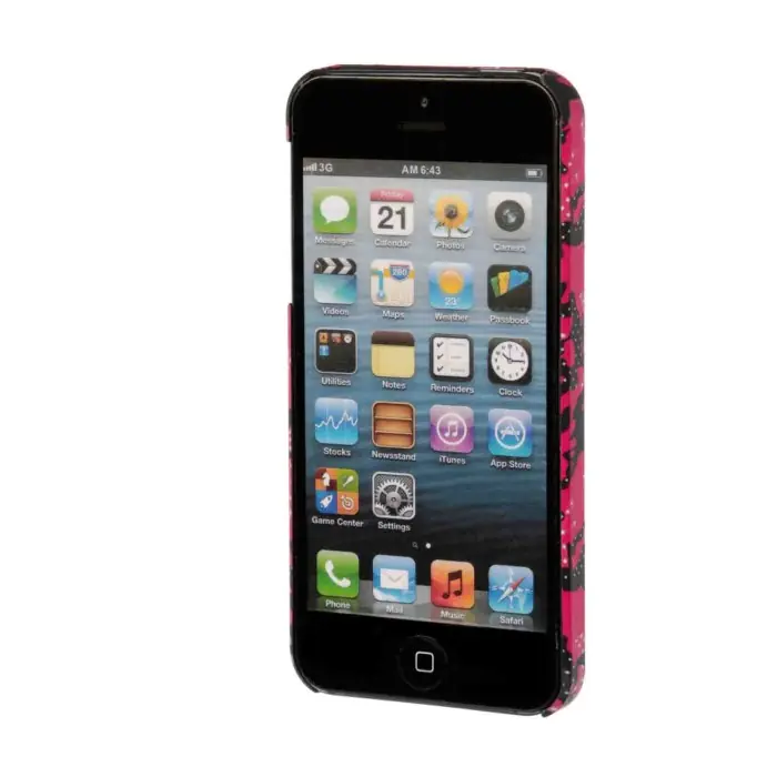 Stylish Cover Gommata Sottile Apple Iphone 5/5s/se Pink Camo Stylish Cover Gommata Custodie E Cover Prezzo Scontato