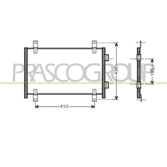 Condensatore Per Fiat Ducato Dal 2002 Al 2006 Offerta Limitata