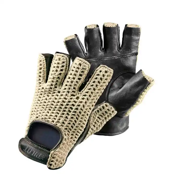 Promozione Esclusiva Pilot 1 Guanti Guida Mezze Dita Xl Nero Guanti Guida Accessori Volante