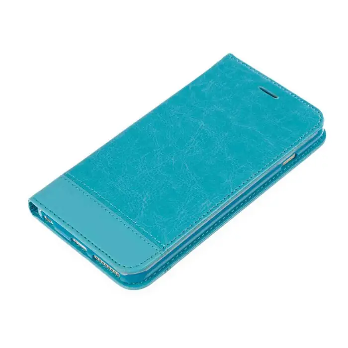 Wallet Folio Case Cover A Libro Apple Iphone 6 Plus/6s Plus Turchese Custodie E Cover Offerta