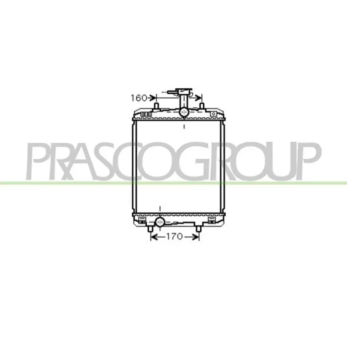 Radiatore Per Citroen C1 Dal 2005 Al 2008 Prezzo Scontato