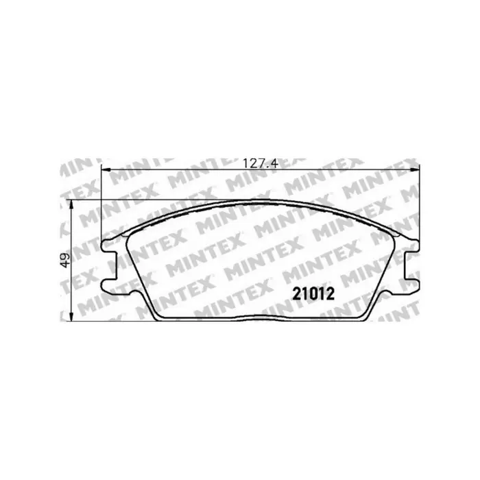 Pastiglie Freno Hyundai Stellar 1.6 1983 10-1991 12 Mintex Spedizione Espresso