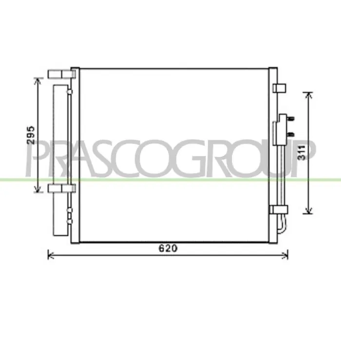 Miglior Prezzo Condensatore Per Hyundai Santa Fe (cm) Dal 2010 Al 2012