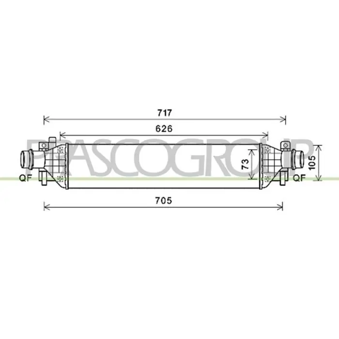 Economico Intercooler Per Opel/vauxhall Mokka Dal 2013 Al 2016