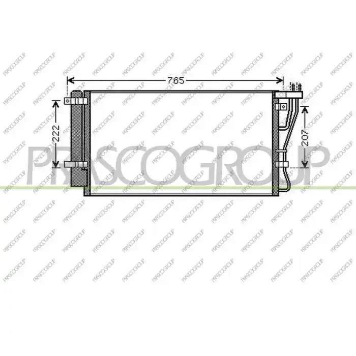 Condensatore Per Kia Carens Dal 2006 Al 2010 Occasione Imperdibile