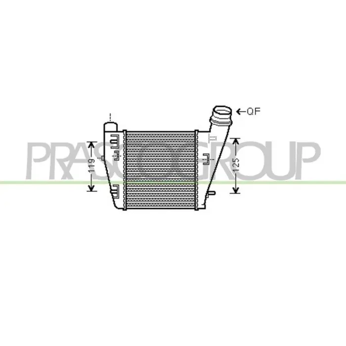 Sconto Intercooler Per Renault Twingo Basic Dal 2007 Al 2012