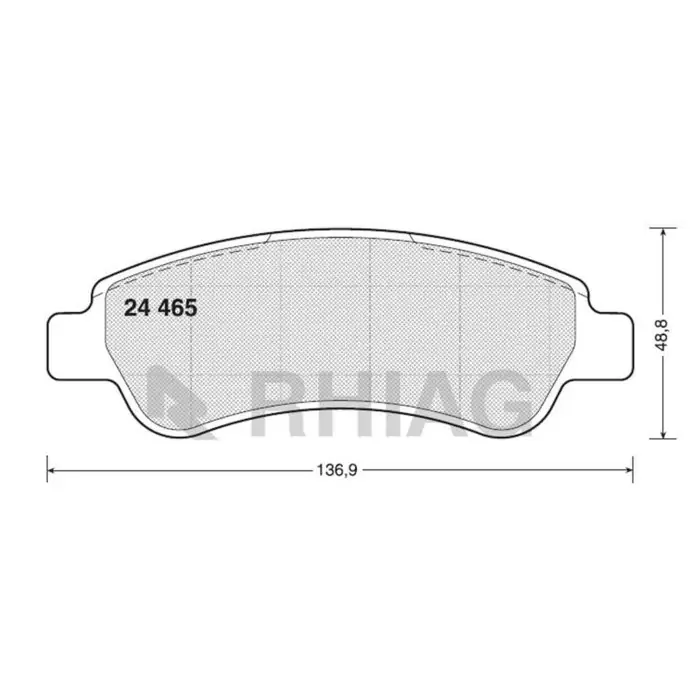 Ultime Pezzi Kit pastiglie freno, Freno a disco BD S405P STARLINE per PEUGEOT CITROEN OPEL