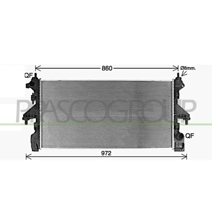 Affare Radiatore Per Citroen Jumper Dal 2014