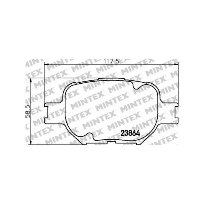 Pastiglie Freno Saab 9-3 Station Wagon 2.8 Turbo V6 2005 03-2015 02 Mintex Acquista Ora