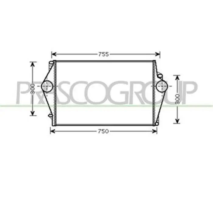 Intercooler Per Volvo S70 - V70 Dal 1997 Al 2000 Prezzo Di Fabbrica