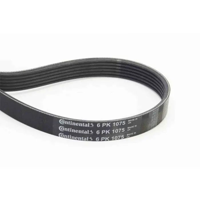 Cinghia Poly-V 6PK1075 CONTINENTAL CTAM per MERCEDES-BENZ HONDA LANCIA Nuova Collezione