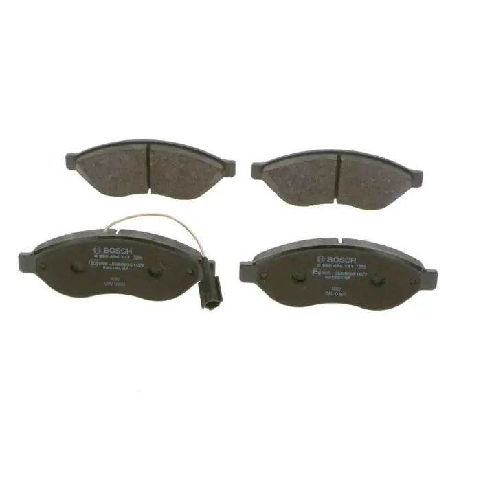 Kit pastiglie freno, Freno a disco 0 986 494 111 BOSCH per PEUGEOT CITROEN FIAT Promo Stagionale