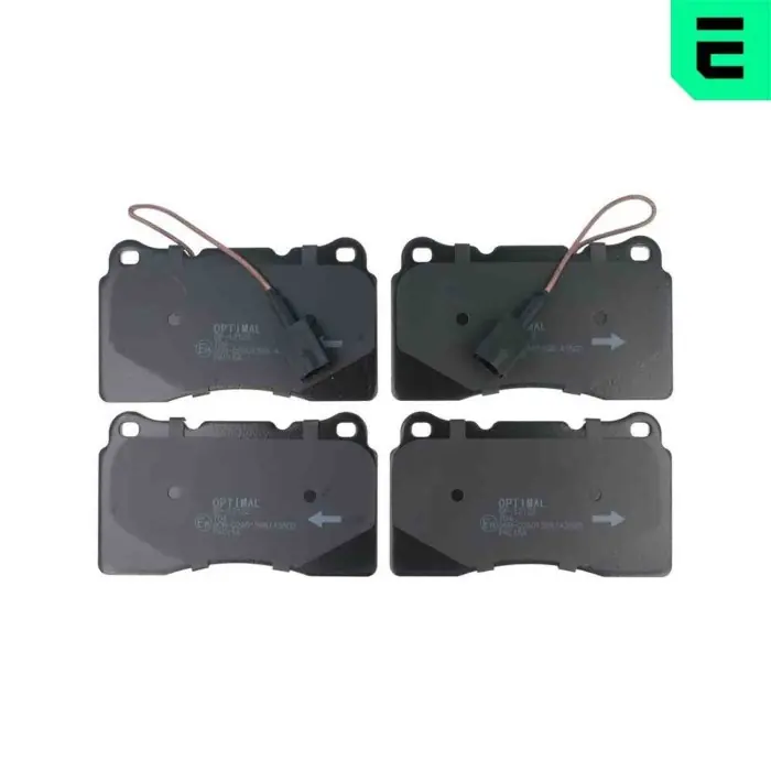 Kit pastiglie freno, Freno a disco BP-12122 OPTIMAL per ALFA ROMEO LANCIA Prezzo Conveniente