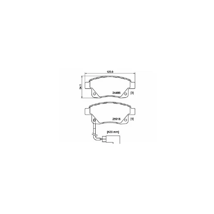 Pastiglie Freno Ford Transit Furgonato 2011 10-2013 12 Mintex Promozione Esclusiva