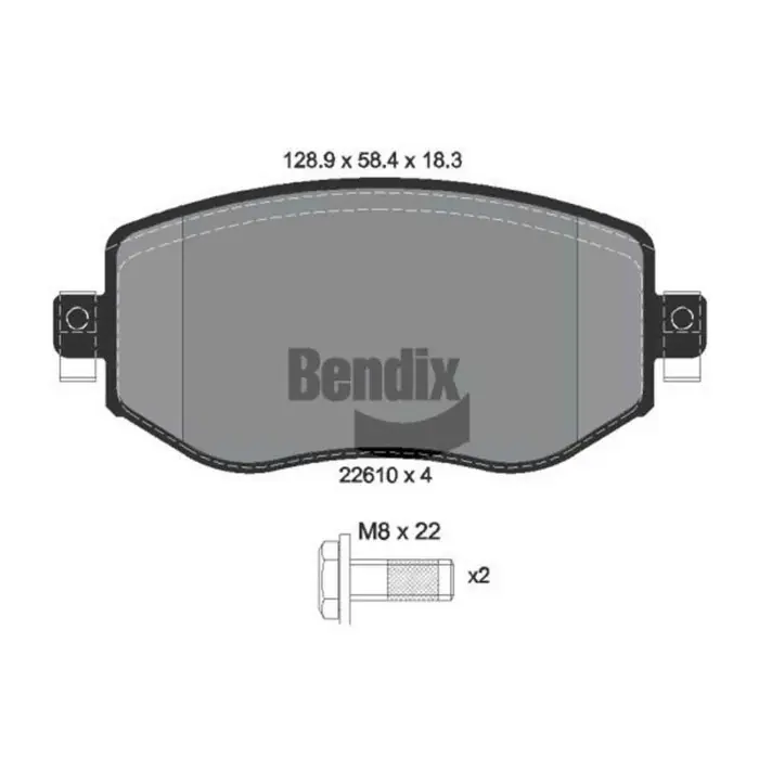 Kit pastiglie freno, Freno a disco BPD1535 BENDIX BRAKING per RENAULT Prezzo Conveniente