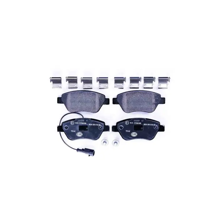 Offerta Speciale Kit pastiglie freno, Freno a disco 8DB 355 018-821 HELLA PAGID per FIAT ALFA ROMEO