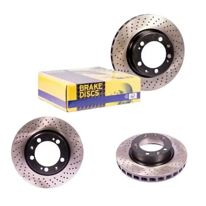 Pagamento Sicuro Coppia Dischi Freno Anteriore 92289905 Mercedes-benz Cls Cls Shooting Brake Perforato / Autoventilato