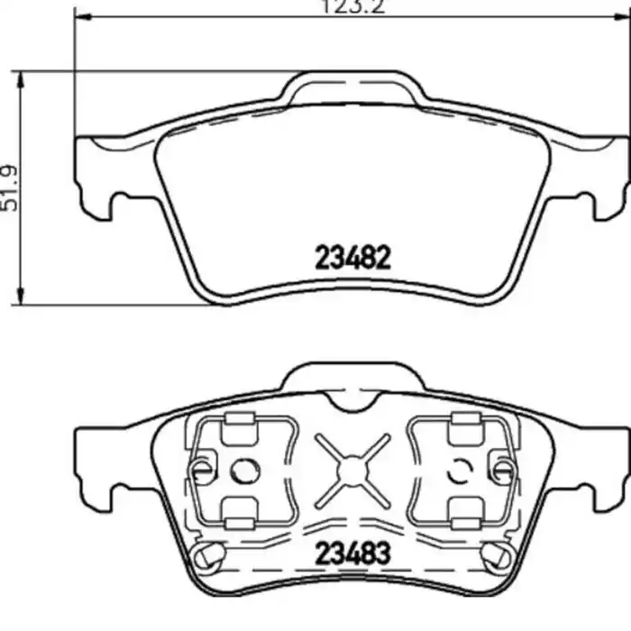 Ultima Occasione Kit pastiglie freno, Freno a disco 8DB 355 009-121 HELLA PAGID per RENAULT NISSAN