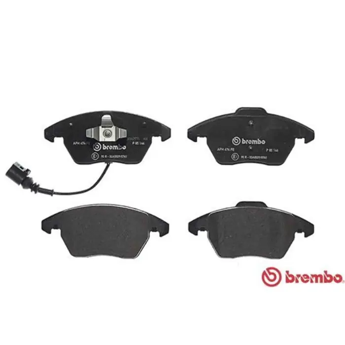 Kit pastiglie freno, Freno a disco P 85 146 BREMBO per AUDI VW SEAT SKODA Esclusivo