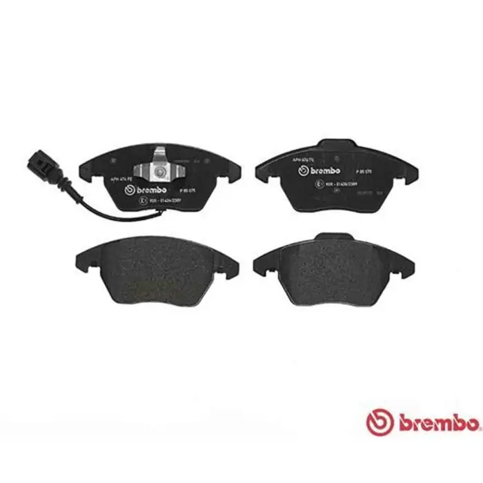 Kit pastiglie freno, Freno a disco P 85 075 BREMBO per AUDI VW SEAT SKODA SPYKER Spedito Oggi