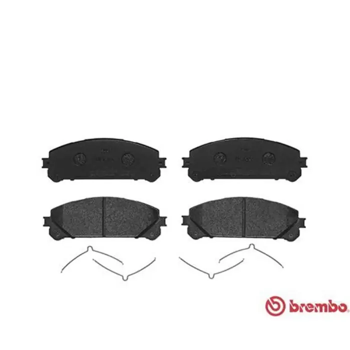 Kit pastiglie freno, Freno a disco P 83 145 BREMBO per TOYOTA LEXUS SUBARU Offerta Lampo