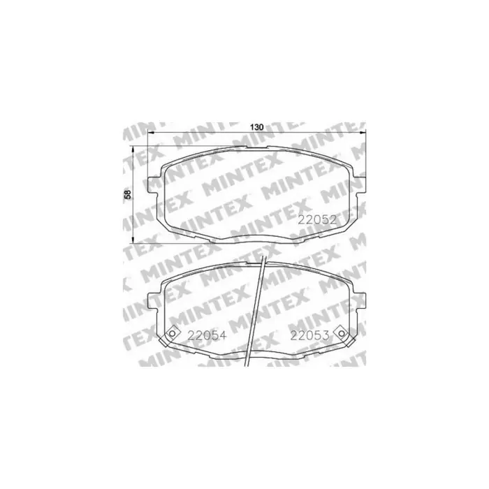 Acquista Ora Pastiglie Freno Fiat 500l 1.6 D Multijet 2012 09-2019 12 Mintex