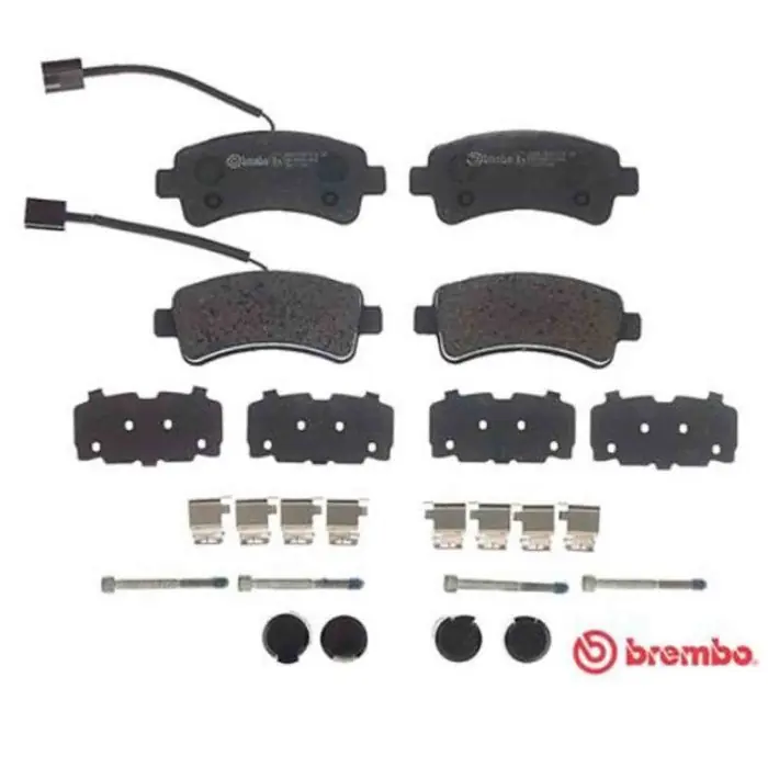 Kit pastiglie freno, Freno a disco P 61 130 BREMBO per PEUGEOT CITROEN OPEL FIAT Promo Stagionale