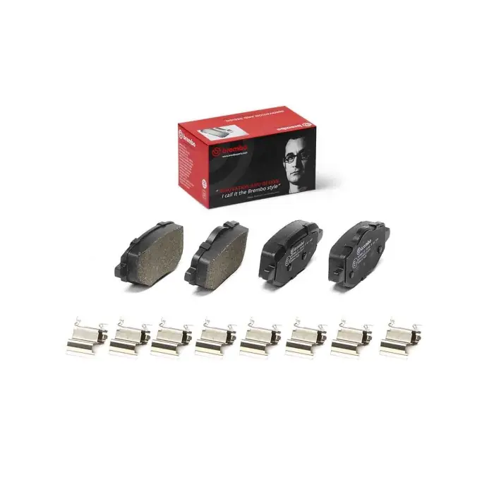 Consegna Rapida Kit pastiglie freno, Freno a disco P 61 140 BREMBO per PEUGEOT CITROEN OPEL JEEP