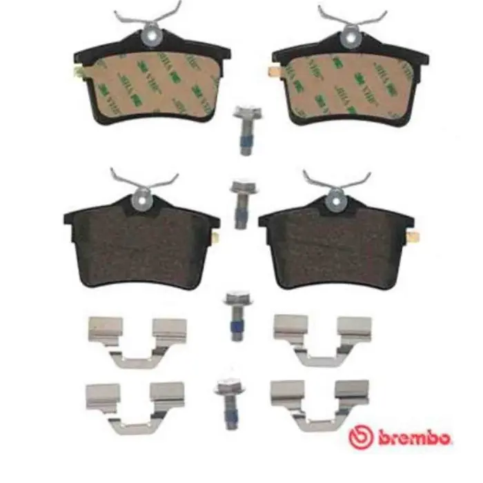 Ultime Pezzi Kit pastiglie freno, Freno a disco P 61 084 BREMBO per PEUGEOT CITROEN