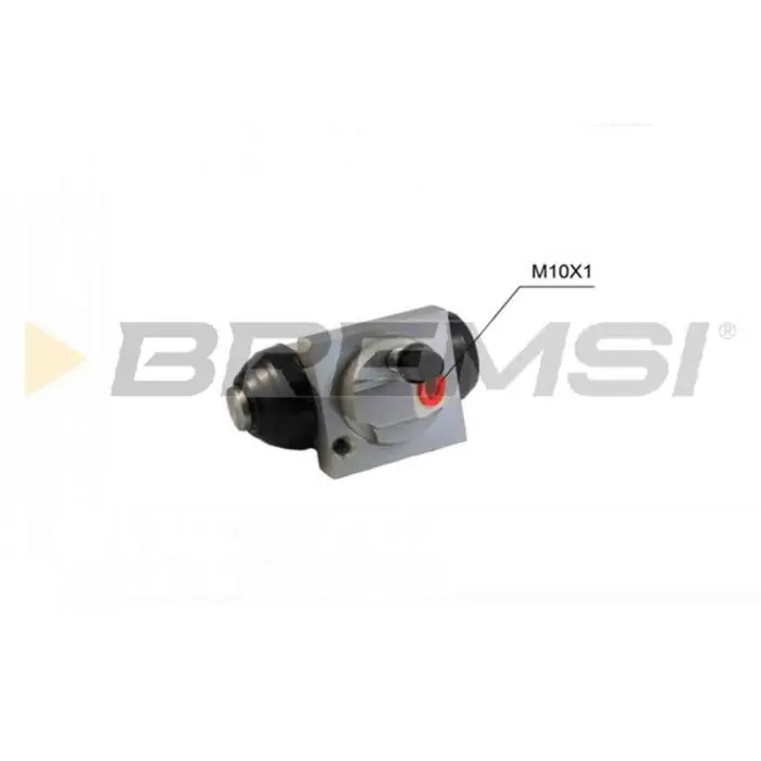 Reso Gratuito Cilindretto Freno Posteriore Sinistro Dacia Duster Alluminio Bc0873 441004731r S.f. Bosch Bremsi