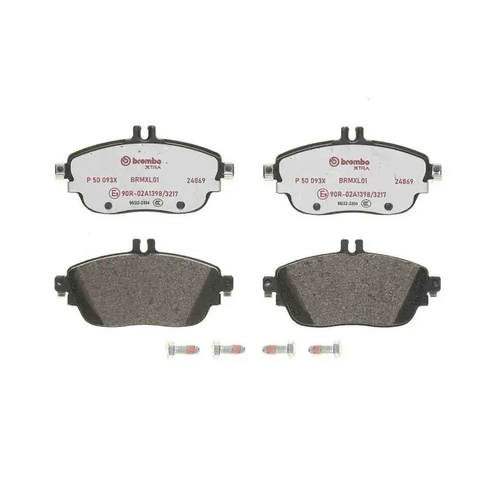 Novità Kit pastiglie freno, Freno a disco P 50 093X BREMBO per MERCEDES-BENZ INFINITI