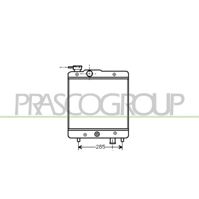 Affare Radiatore Per Fiat Panda Dal 1980 Al 1986