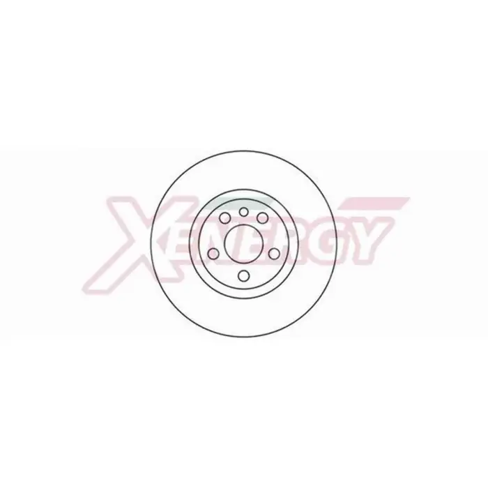 Discofreno Singolo X602156 AP XENERGY per PEUGEOT CITROEN FIAT LANCIA Must-Have