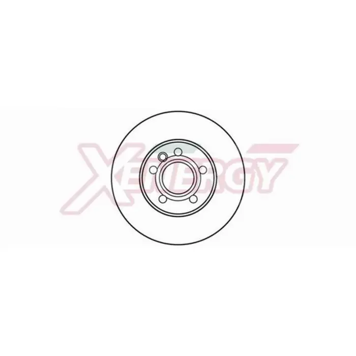 Discofreno Singolo X602061 AP XENERGY per VW FORD SEAT Spedito Oggi