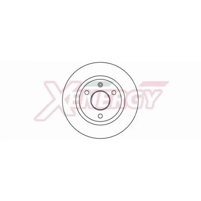 Consegna Rapida Discofreno Singolo X601044 AP XENERGY per PEUGEOT CITROEN MEGA