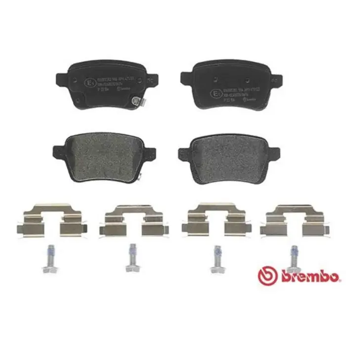 Affare Kit pastiglie freno, Freno a disco P 23 156 BREMBO per FIAT