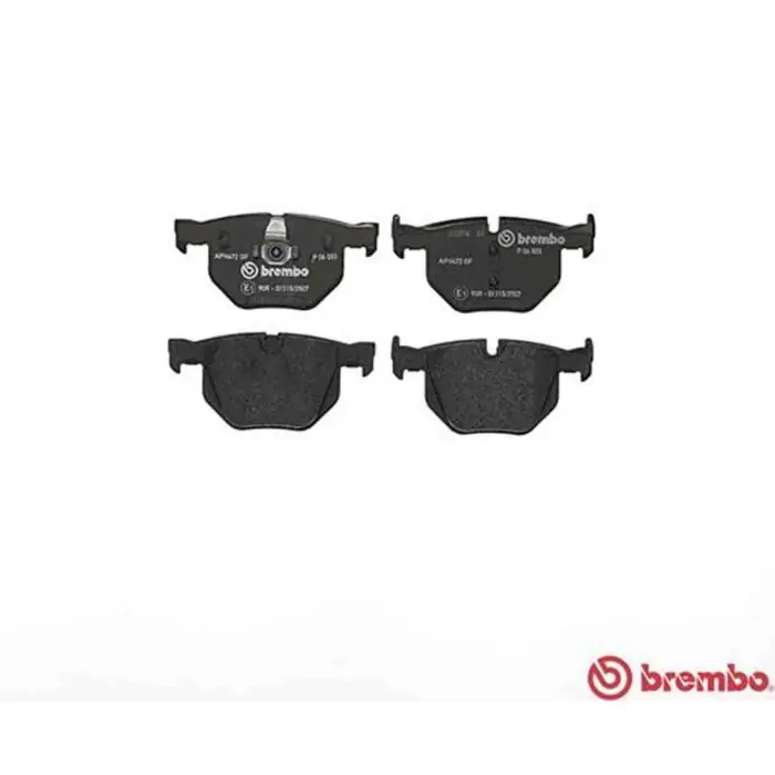 Ultimissimo Modello Kit pastiglie freno, Freno a disco P 06 033 BREMBO per BMW