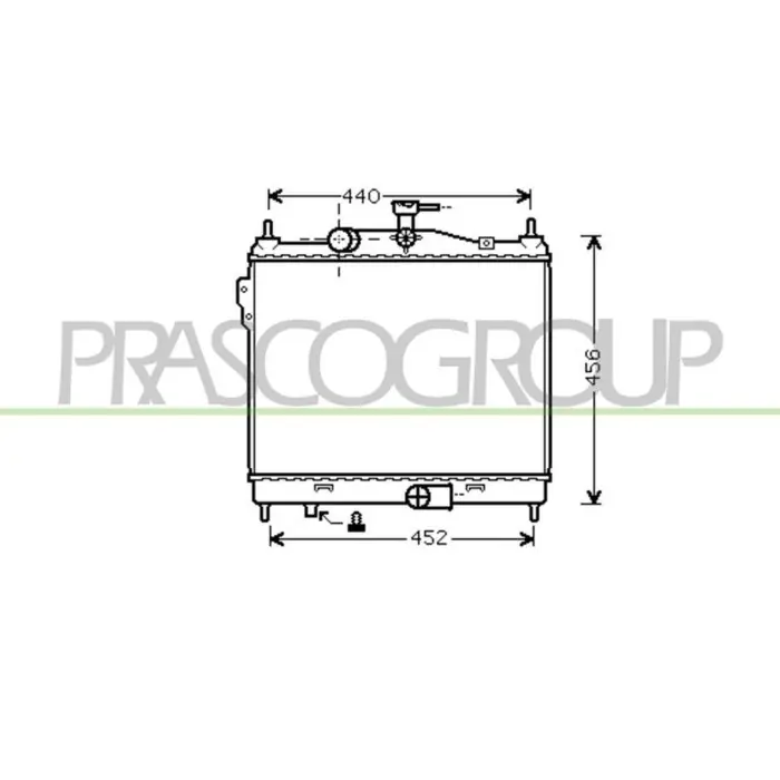 Sconto Radiatore Per Hyundai Getz Dal 2005 Al 2008