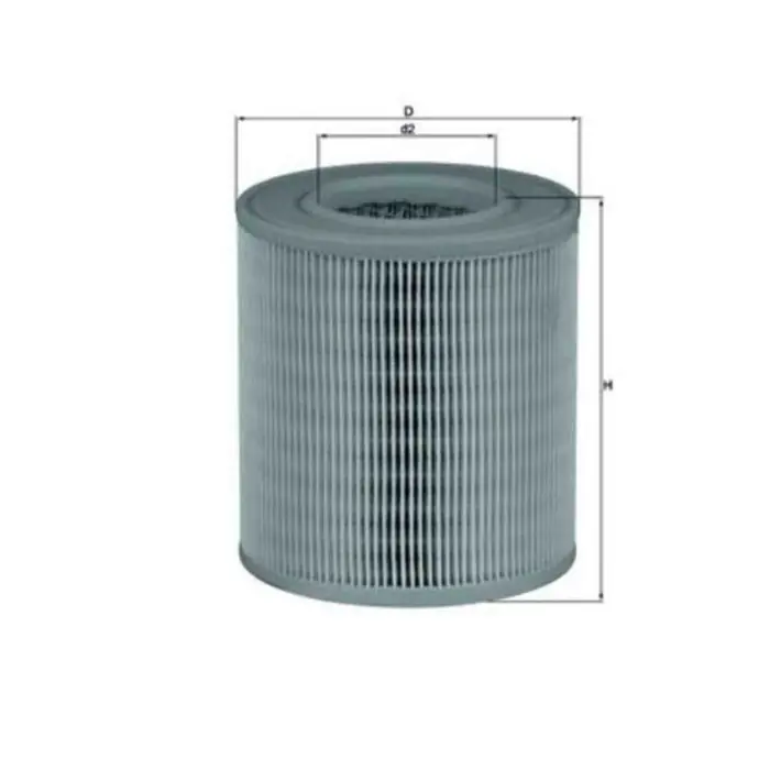 Filtro aria LX 1253 KNECHT per AUDI Prezzo Scontato