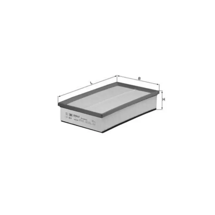 Filtro aria LX 864 KNECHT per VW Pagamento Sicuro
