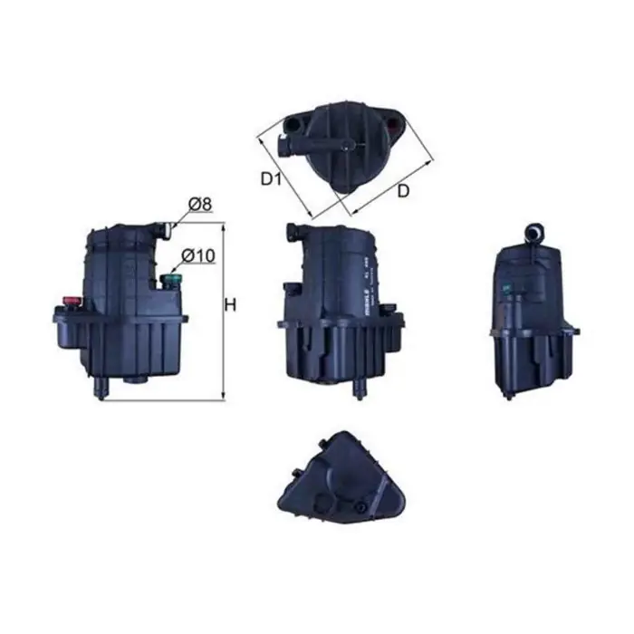 Offerta Lampo Filtro carburante KL 469 KNECHT per RENAULT