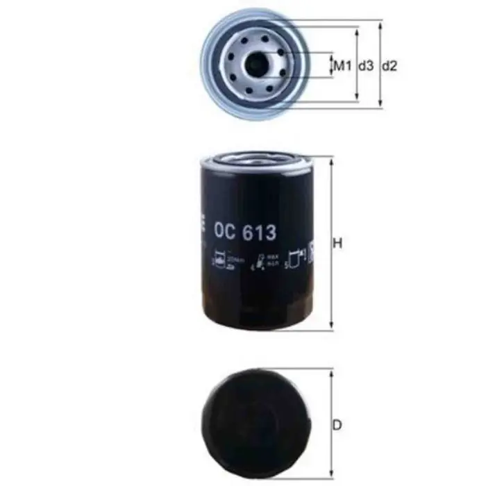 Ordina Subito Filtro olio OC 613 KNECHT per PEUGEOT CITROEN FIAT IVECO