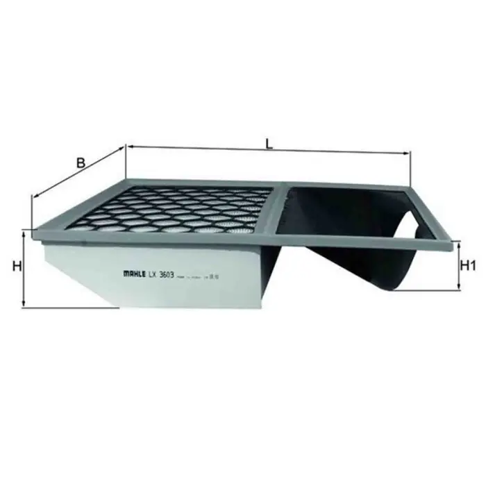 Filtro aria LX 3603 KNECHT per IVECO Non Perdere