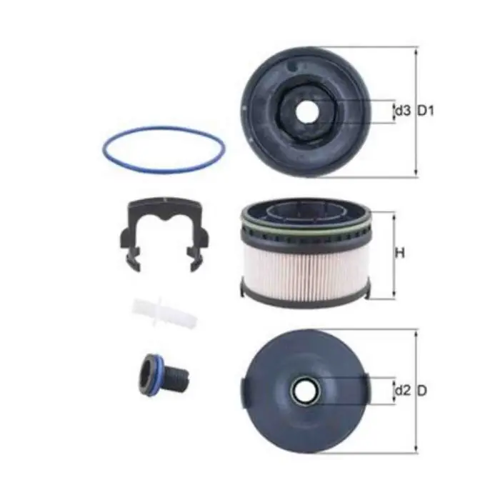 Compra Oggi Stesso Filtro carburante KX 568KIT KNECHT per MERCEDES-BENZ