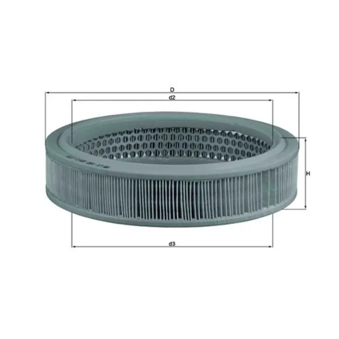 Filtro aria LX 160 KNECHT per FIAT SEAT IZH Nuova Collezione